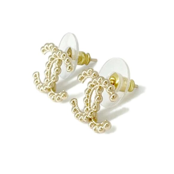 #37 - Chanel earrings Coco mark metal L22C - Picture 13 of 15